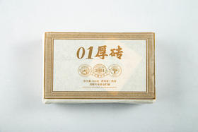 2001年01厚砖 普洱茶（熟茶）