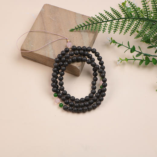 黑龙涎：光珠8mm88颗手机挂 商品图2