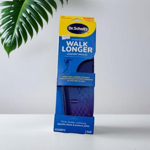 美国进口爽健Dr.Scholls-暴走轻松鞋垫-女款 1双/盒 商品图0