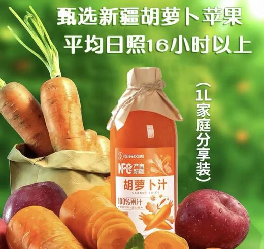 新疆胡萝卜汁（1L） 商品图0