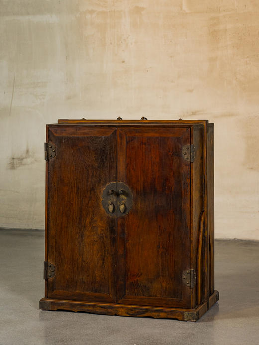 清早期	黄花梨提梁大书箱 商品图1