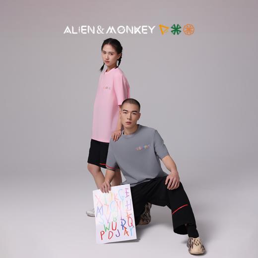 【超模君严选】外星人与猴子Alien&Monkey2025新款速干凉感排汗修身薄款男女夏季短袖星期t恤 商品图2