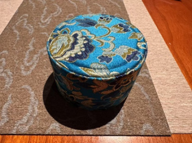 真丝锦缎手工戒指盒