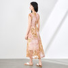 「高货wl」全新升级【铂金会员358/天猫479/差价121】(03351)洛诗琳法式晕染烧花连衣裙2025夏季简约优雅印花长裙女 商品缩略图2
