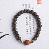 xy0479沉香+绿松南红回纹珠手串 商品缩略图1