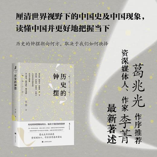历史的钟摆 野火系列 李菁 著 葛兆光作序推荐 第一手采访实录 八位历史学家群像 读懂中国 费正清 傅高义 上海译文出版社 正版 商品图2