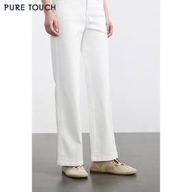 PURE TOUCH新款高腰显瘦女士牛仔裤百搭休闲必备