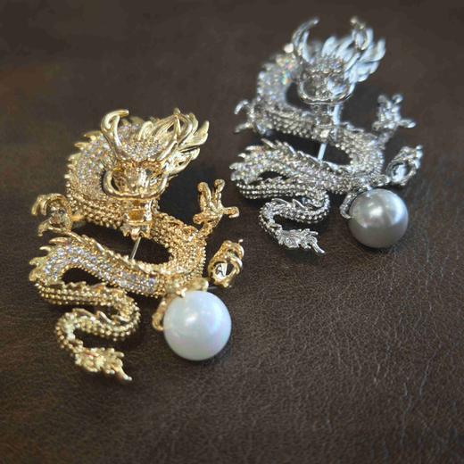 游龙戏珠胸针 商品图0