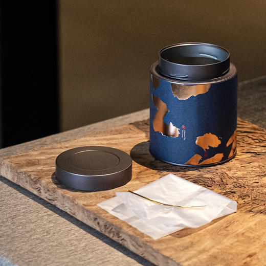 风雅【单大圆罐+勺 兰色】20元一套/一件18套 商品图3