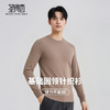 圣得西男士娟丝绒平板薄毛衫2025秋季柔软易打理时尚百搭针织衫 商品缩略图2