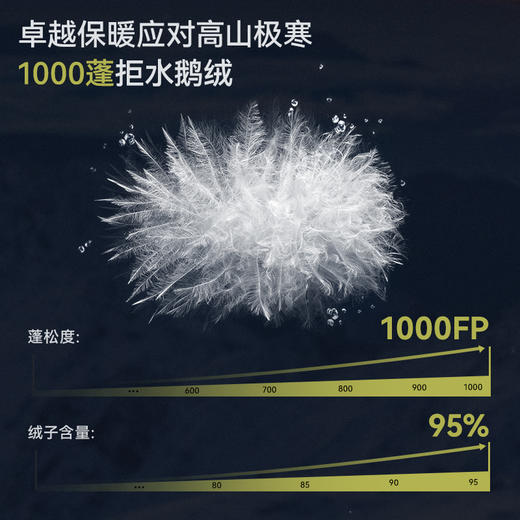 KAILAS凯乐石 户外运动 5000GT雪山羽绒服 KG2443114 商品图2