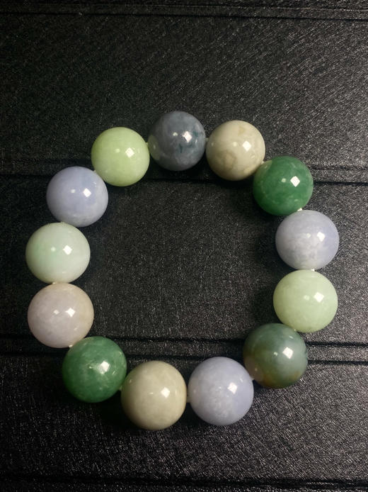 【FC0030】翡翠多宝大珠串  珠圆玉润 多色多彩 独一无二 商品图3