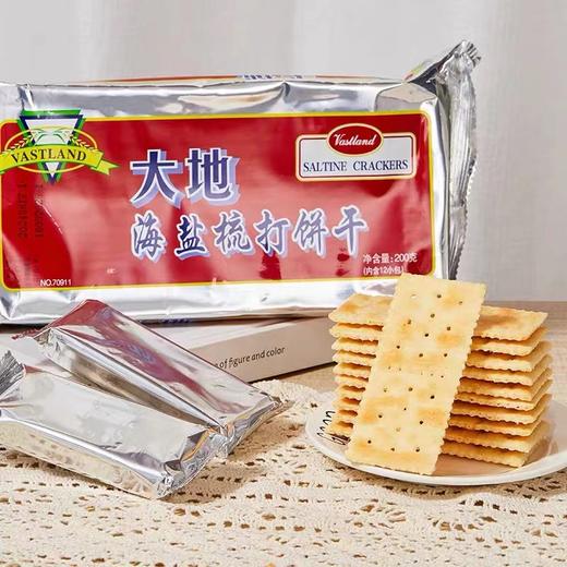 大地香港vastland梳打饼干海盐芝麻味苏打饼干200g 商品图1