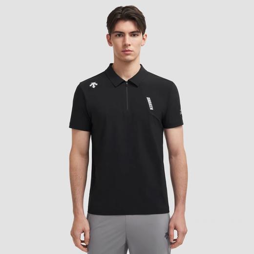 DT Running系列晾感防晒男士半拉链款短袖polo衫 Z-15525 商品图0