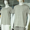 素道有机彩棉100%棉灰色T恤 情侣同款半袖针织T恤衫 纯色薄款短袖 商品缩略图0