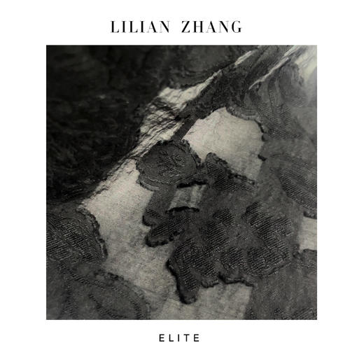 E“定制”——静奢风———“暗夜繁花”——新中式黑色立体剪花旗袍 2501070 商品图2