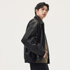 gxg.jeans男装  pu皮简约休闲时尚宽松翻领夹克外套男士 25秋新品 商品缩略图2