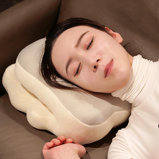 自然醒冰丝抱抱猫V型午睡枕女生午休睡觉神器小学生儿童桌上枕头专用QYL 商品图6