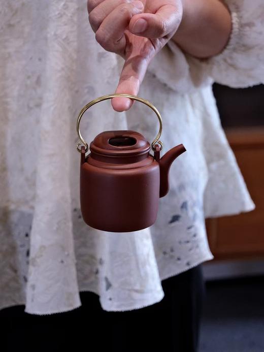 守艺 · 小洋桶 180ml 原矿红皮龙 宜兴 紫砂壶 高端茶器 商品图1