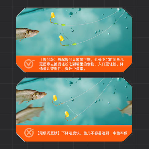 佳钓尼无结翘嘴子线双钩成品长子线金海夕鳊鱼草鱼伊势尼加长鱼线 商品图3