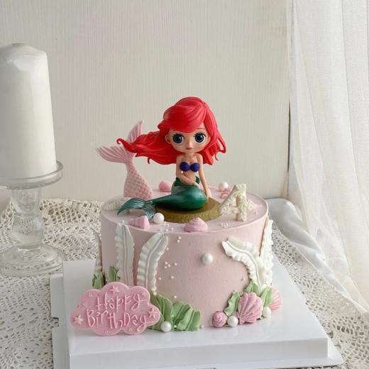 多款~美人鱼公主卡通蛋糕-低糖处理无添加 商品图0