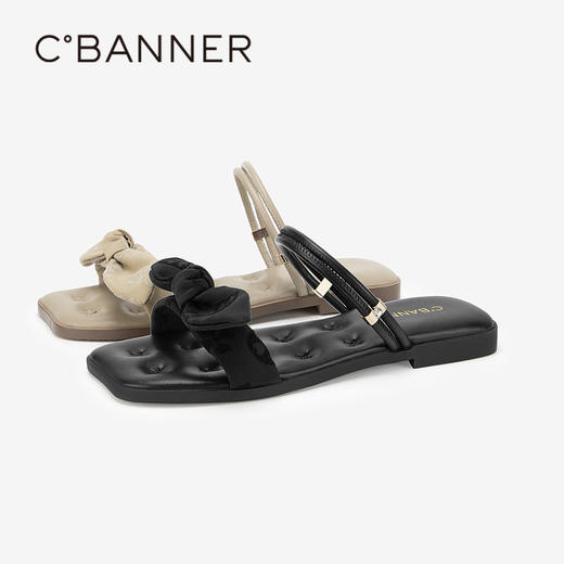 2楼千百度 24年夏季新品 一字拖 A24356860 商品图1