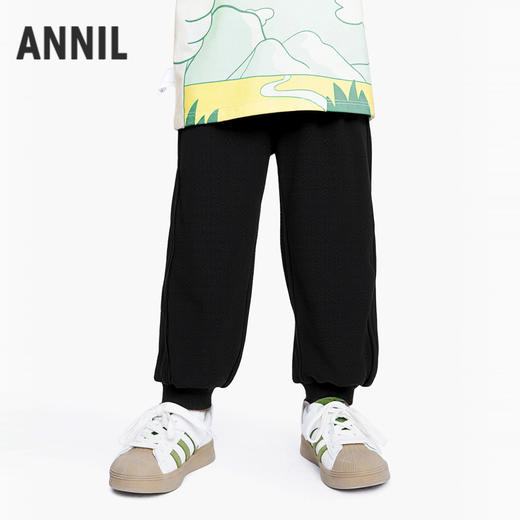 男女童针织裤秋季新款安奈儿童装TM536630 商品图2