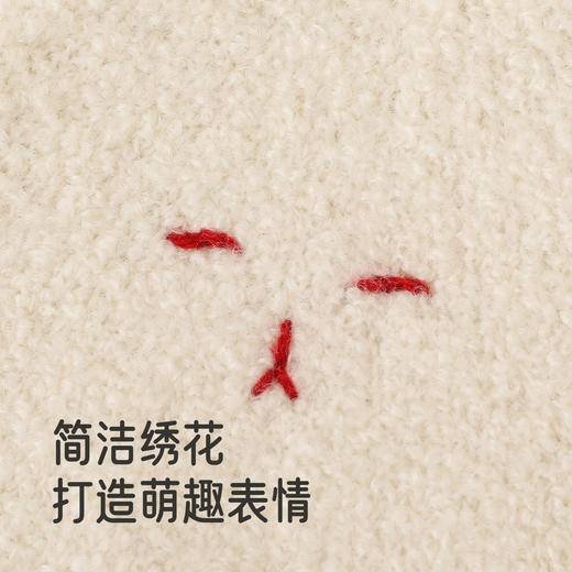 【高定系列】英氏儿童帽子男女宝秋冬保暖宝宝可爱针织帽保暖帽 商品图3