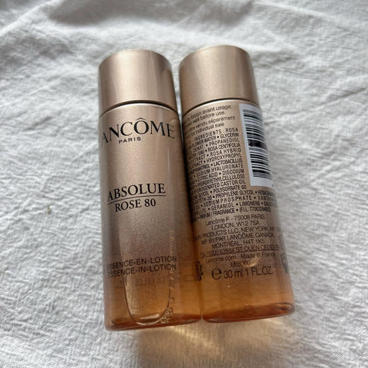 预售5天左右～兰蔻菁纯防晒四件套 菁纯玫瑰水30ml+菁纯防晒10ml +菁纯面霜5ml+菁纯眼霜5ml 配礼盒礼袋 商品图1