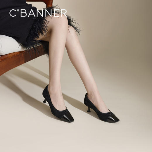 2楼千百度 24年秋季新品 浅口单鞋 A24481914 商品图0