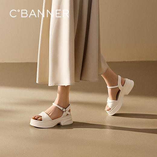 2楼千百度 25年夏季新品 休闲凉鞋 A25380504 商品图0