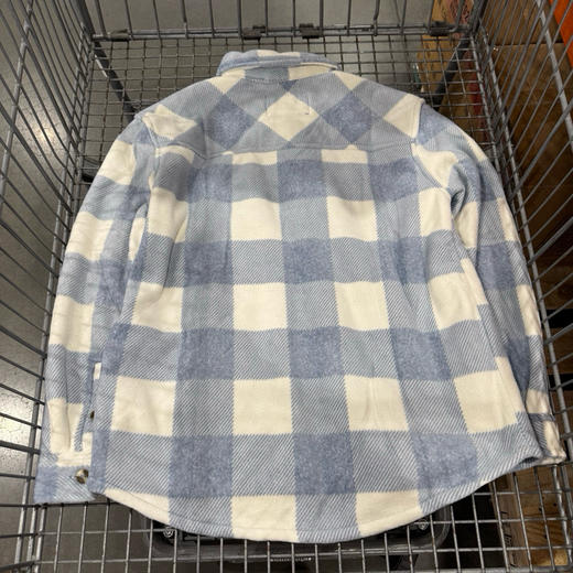 2025最新款来了，太好穿了！Sage女士百搭长袖保暖法兰绒抓绒格子衬衫，美国直邮特价230元🉐包税包邮到手🔥 商品图1