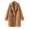 S·Y·C【战袍之春蕾】西装领骆驼 绒加厚保暖大衣外套女LTR240201 商品缩略图0