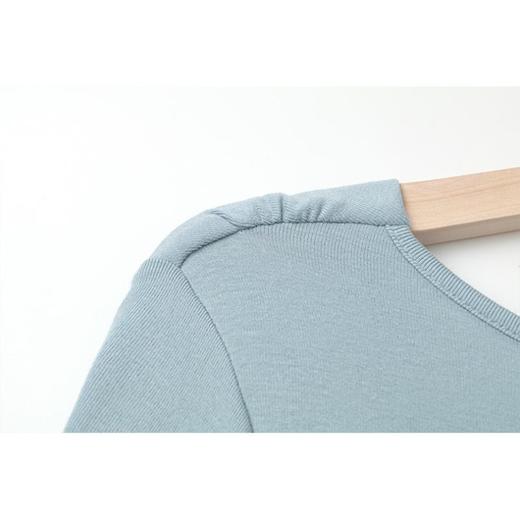 韩系不规则荡领露肩短袖T恤1689 显瘦气质上衣 夏季百搭 商品图9