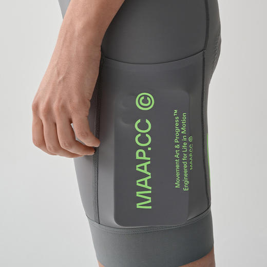 MAAP 女士 Blur Team Bib Evo Cargo 暗影灰 骑行短裤 商品图4