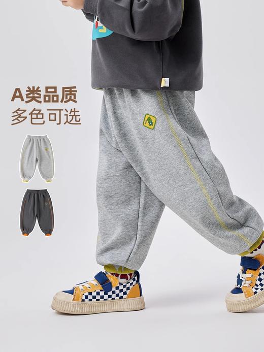 【新品】嘟嘟家宝宝裤子秋装男童长裤秋季女童慢跑裤洋气儿童运动裤童装潮 商品图3