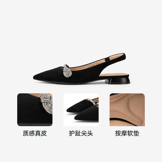 2楼千百度 24年夏季新品 时装凉鞋 A24279306 商品图3