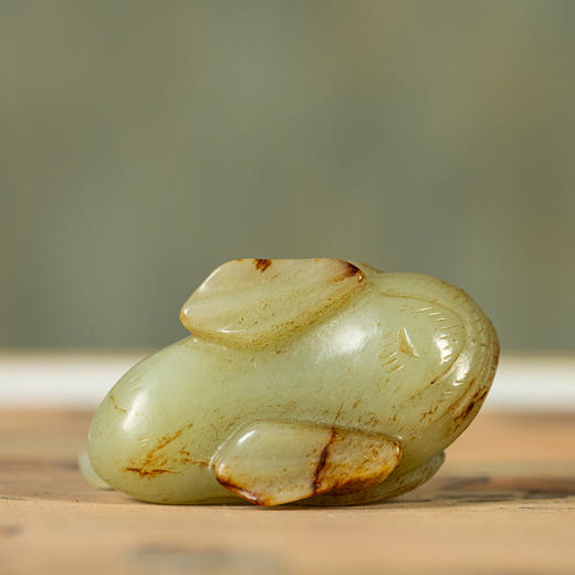 清	玉雕鸭子摆件 商品图4