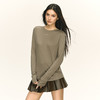 Ariseism 美式复古设计感微透长袖T恤女秋季新款辣妹修身上衣 商品缩略图3