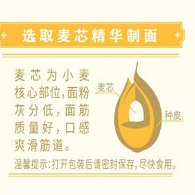 鲁花（考拉）活性鸡蛋精细面条600g微发酵挂面 仿手工 劲道爽滑 /粮油调味 /挂面 /风味挂面