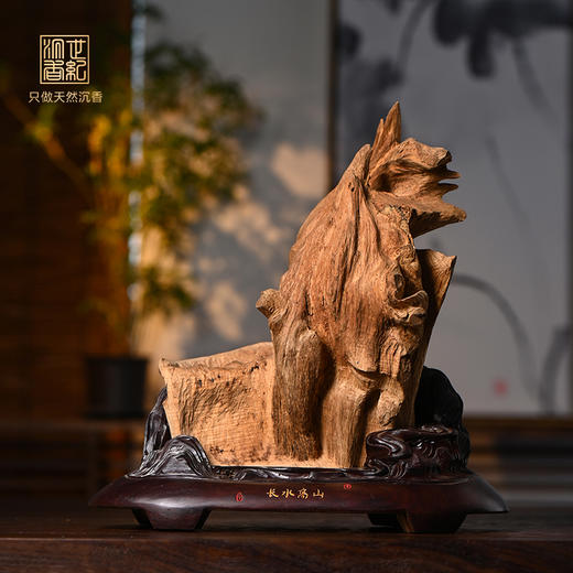 天然菩萨沉香原材摆件 208克 SP11859 商品图0