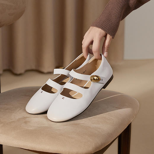 2楼千百度 25年春季新品 玛丽珍鞋 A25184702 商品图4