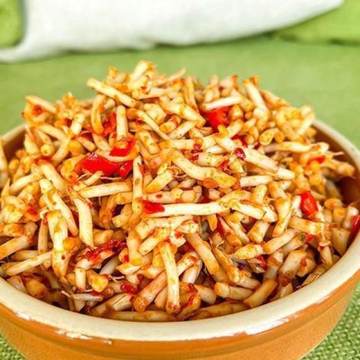 【秒杀❗️9.9抢250g🔥折耳根 超好吃】贵州农户新鲜采挖，口感脆爽，地道美味，拌面条拌馒头鱼腥草凉拌罐装折耳根油辣椒下饭菜四川贵州凉拌菜拌面 商品图2