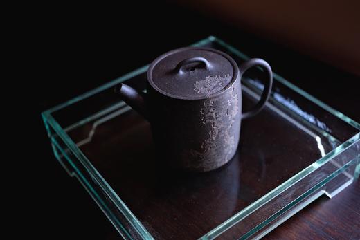 守艺 · 汲直壶（太湖石）130ml 青段还原焰 宜兴原矿紫砂壶 商品图3