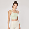 跃牌【轻匀系列】NS新款吊带背心双肩带美背瑜伽文胸全固定杯一体式运动内衣女WX1491 商品缩略图1