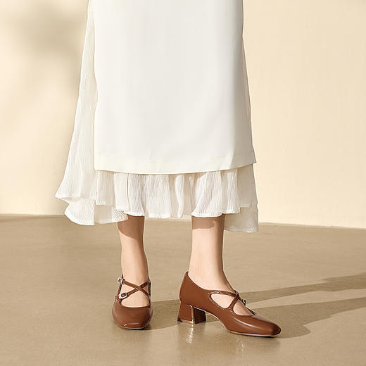 2楼千百度 25年春季新品 玛丽珍鞋 A25185506 商品图2