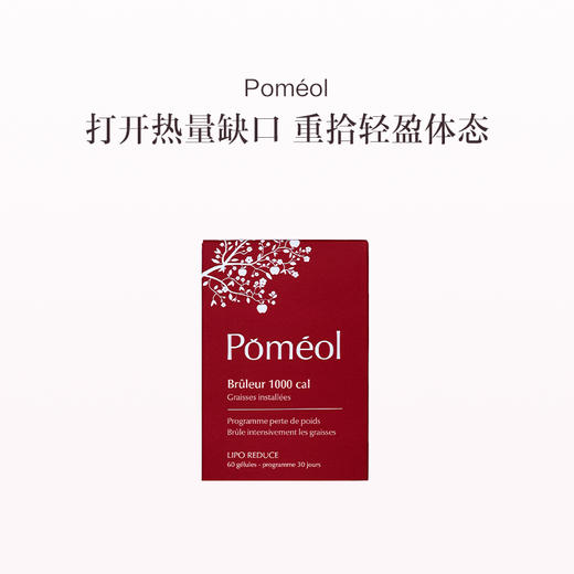 保税直发 Poméol 千卡能量管理胶囊 60粒/盒 1盒装/2盒装/3盒装 商品图3