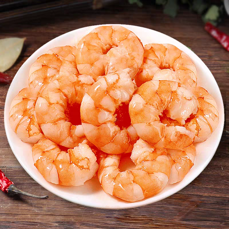 原汁大虾仁新鲜现剥200g*5袋