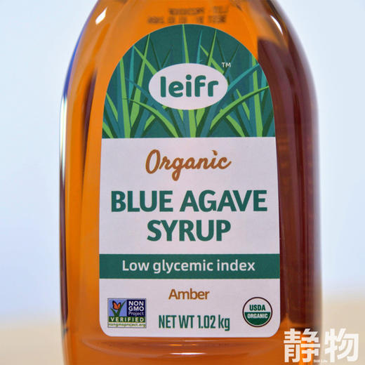有机龙舌兰糖浆墨西哥进口高甜度低升糖1.02kg【保税发货】 商品图2