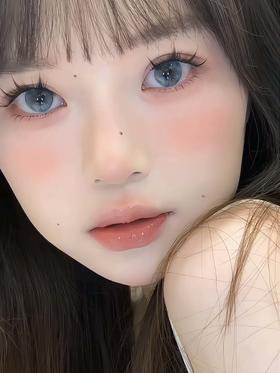 skeye 半年抛  高端线 口袋天空蓝 直径14.2mm 着色 13.5mm